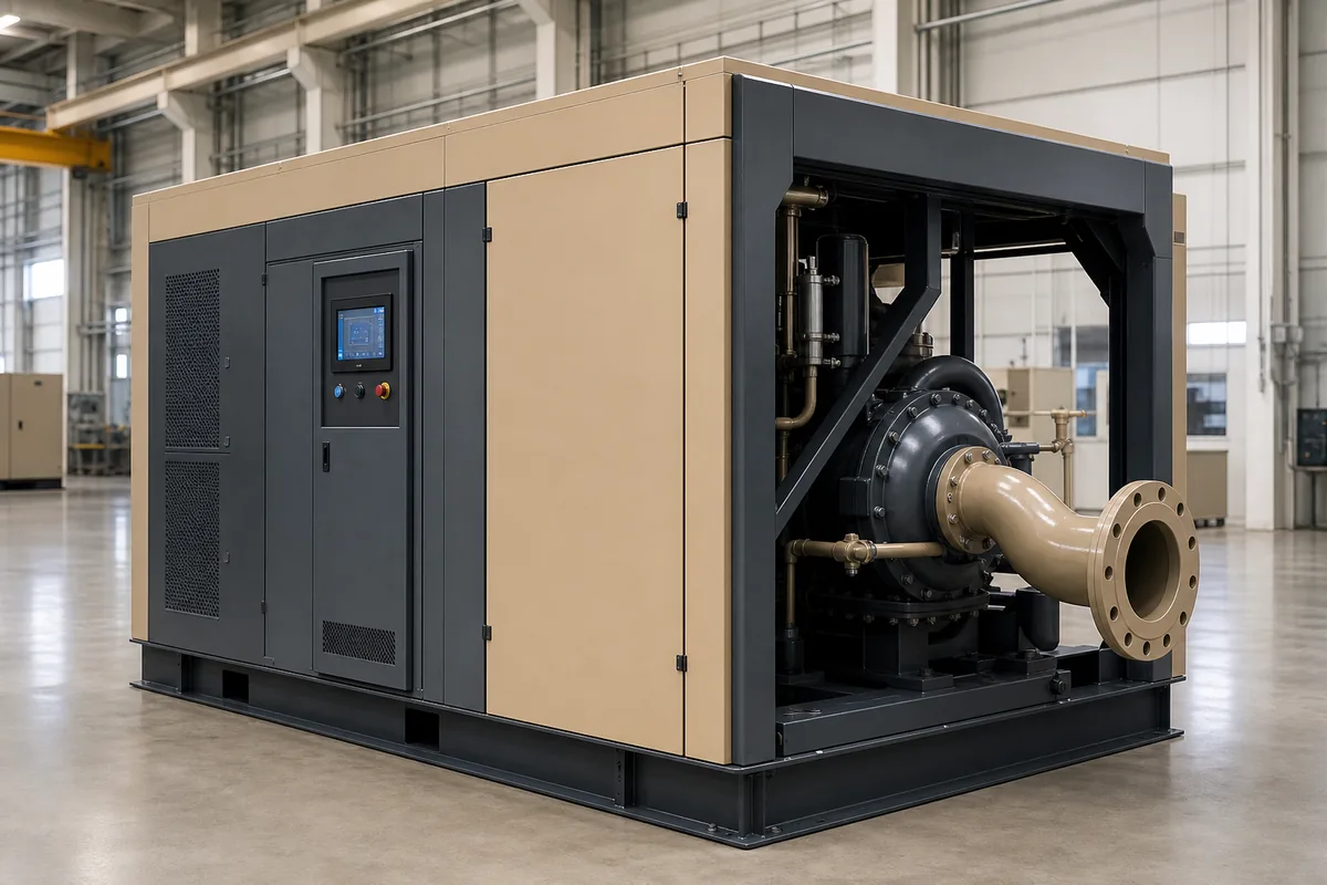 Illustrative photograph for: FS-Elliott launches the P650, a new oil-free centrifugal air compressor in its Polaris line