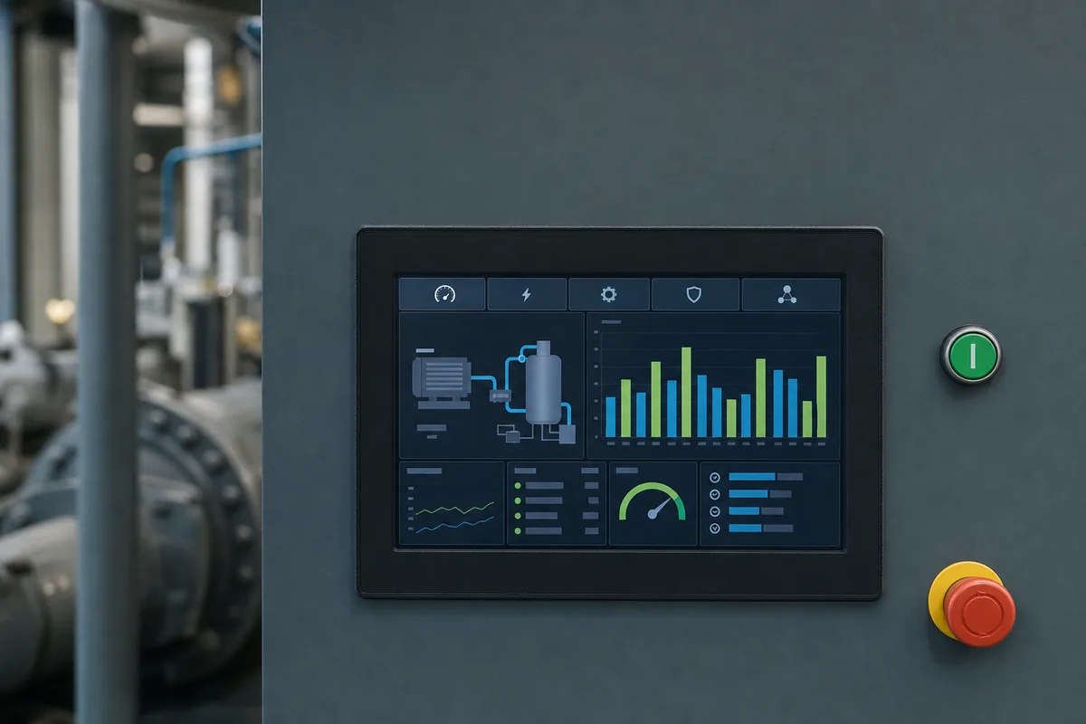 Illustrative photograph for: Helix connectivity hardware now ships as standard on Ingersoll Rand compressors